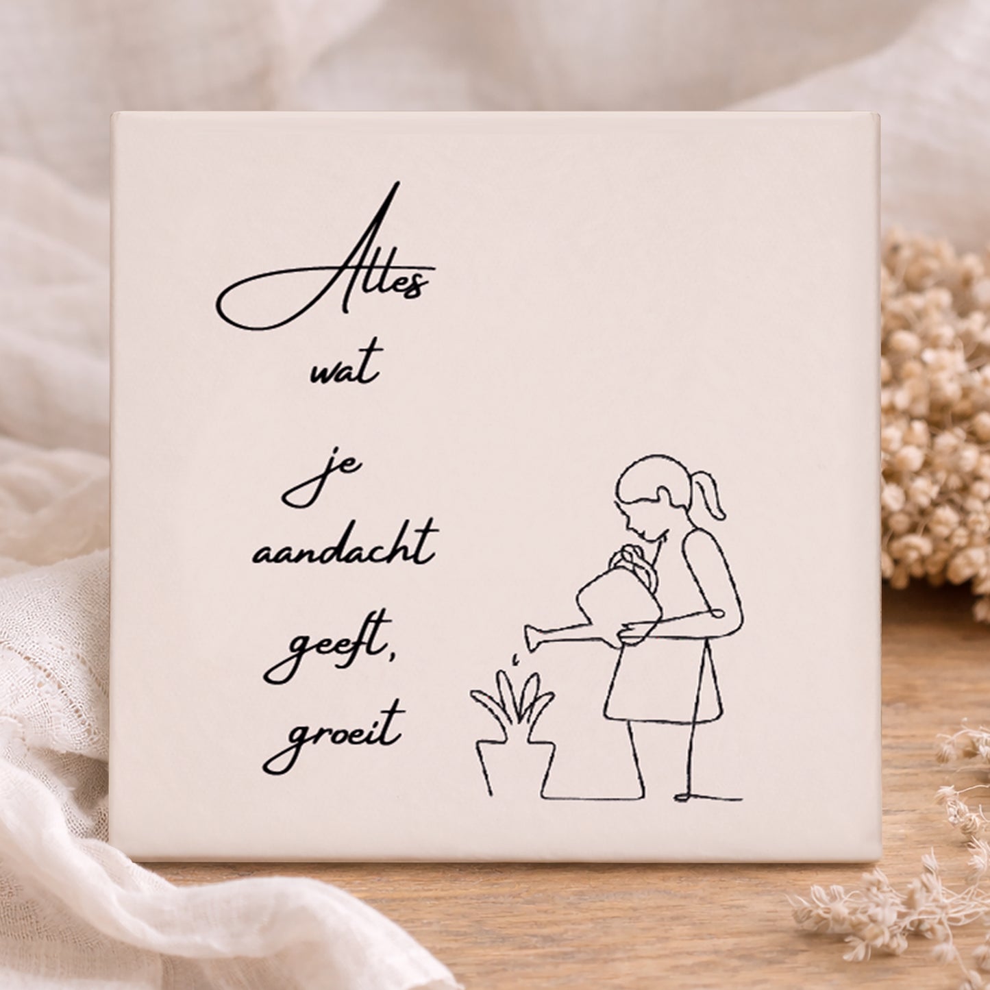 Tegel - Alles wat je aandacht geeft, groeit