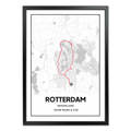Bijzondere Locatie Poster Love Map Cirkel