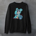 Sweater met Psycho Bear