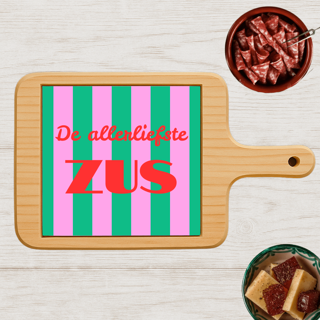 Borrelplank - De Allerliefste Zus - Printazzy