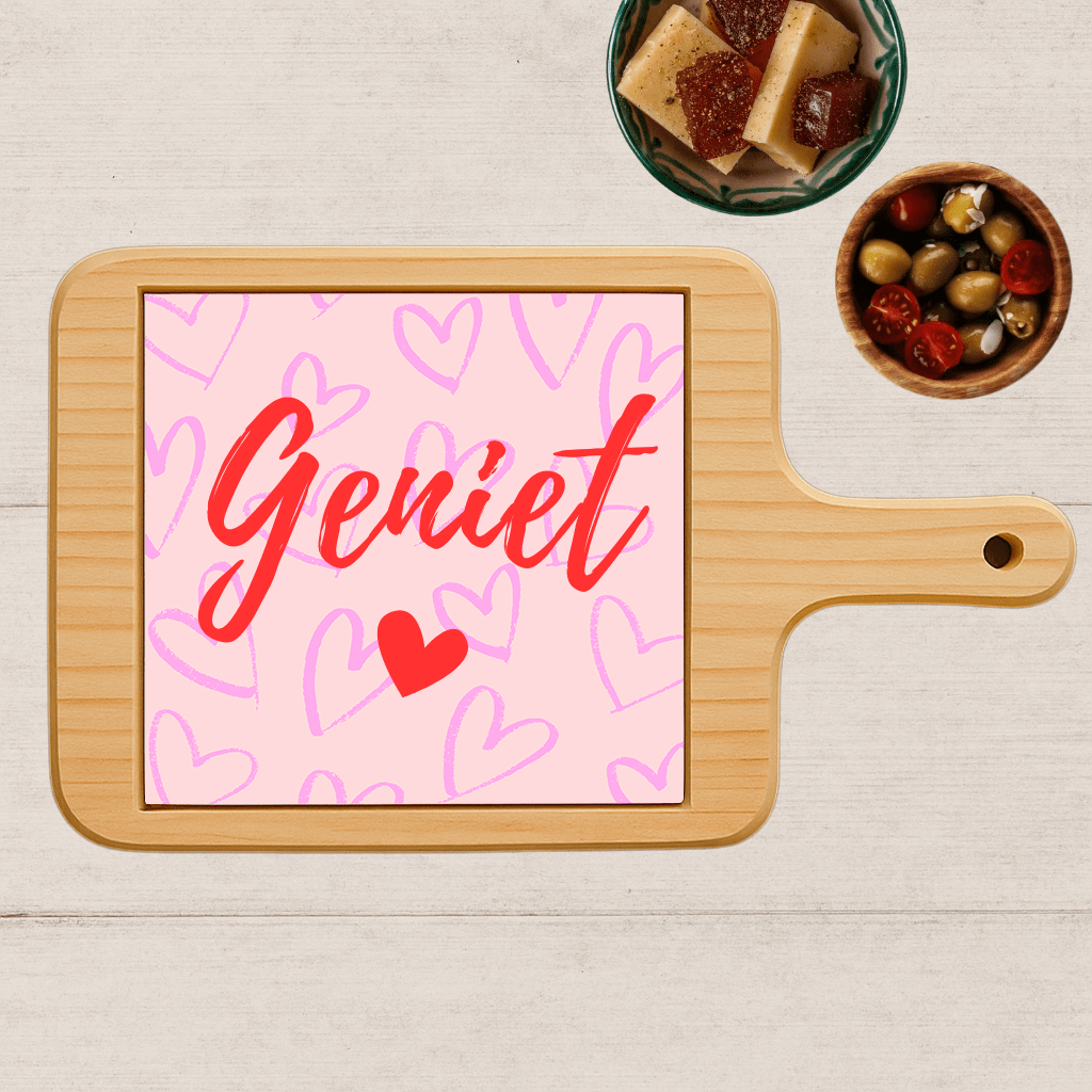 Borrelplank - Geniet - Printazzy