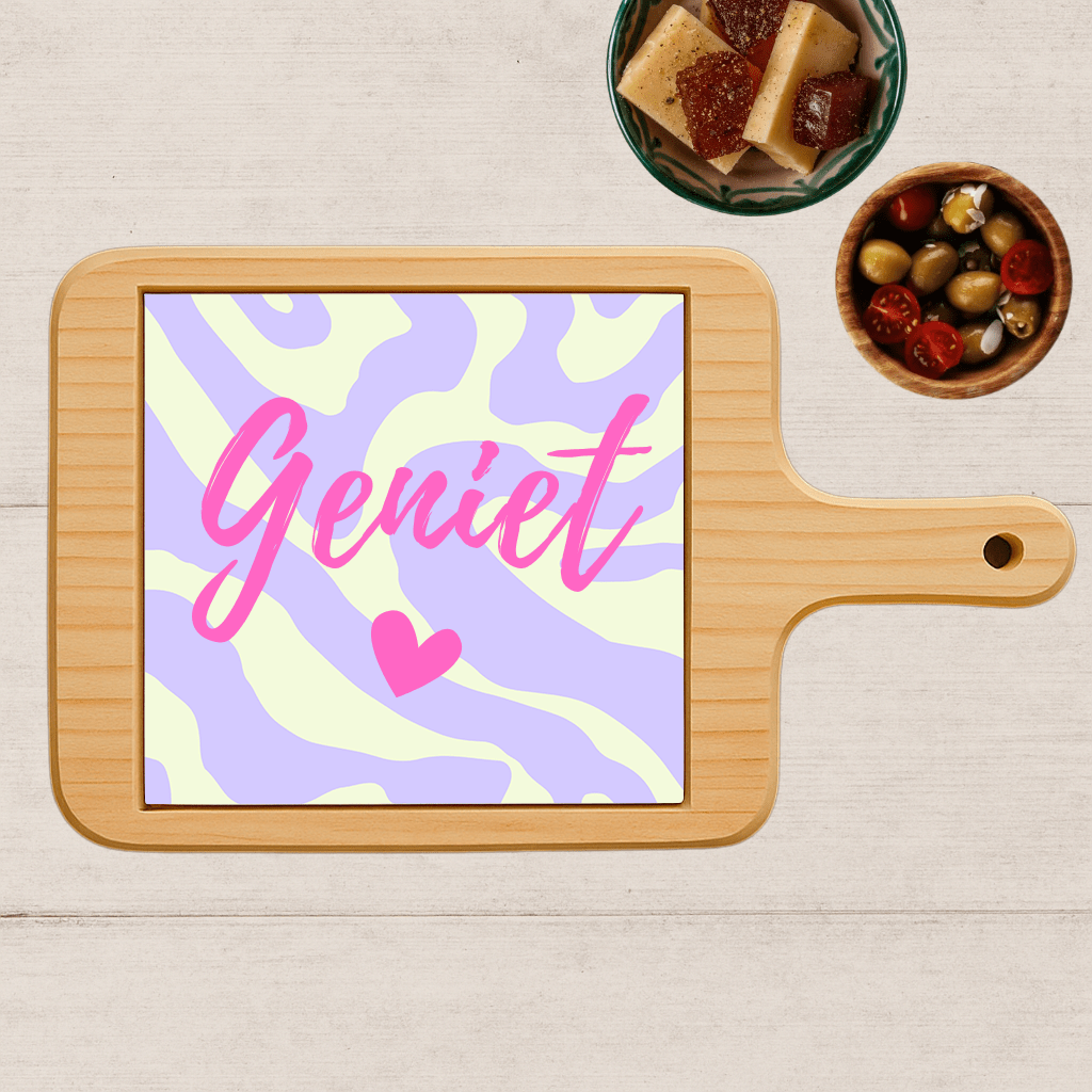 Borrelplank - Geniet - Printazzy