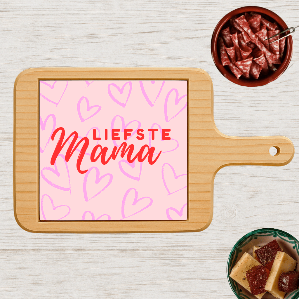 Borrelplank - Liefste Mama - Printazzy