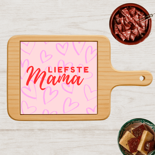 Borrelplank - Liefste Mama - Printazzy