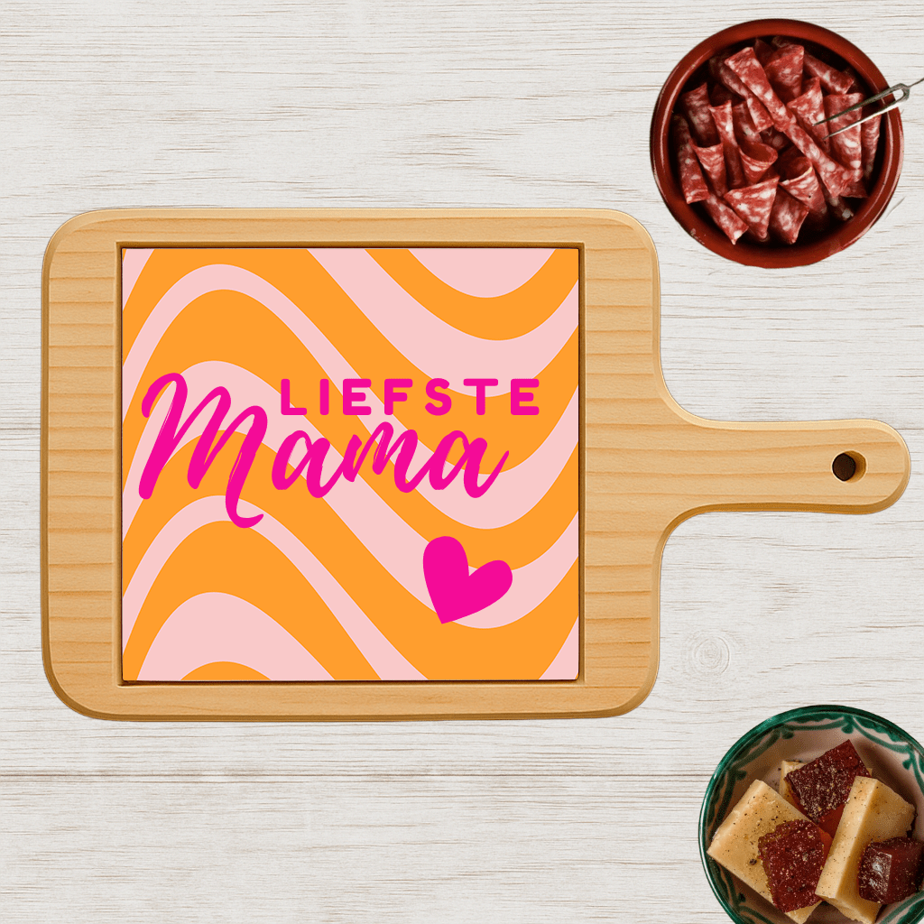 Borrelplank - Liefste Mama - Printazzy