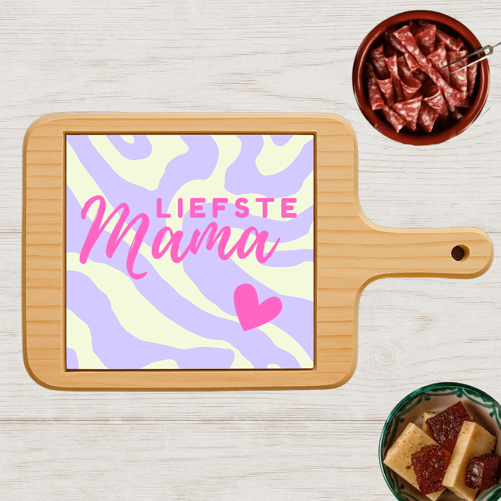 Borrelplank - Liefste Mama - Printazzy