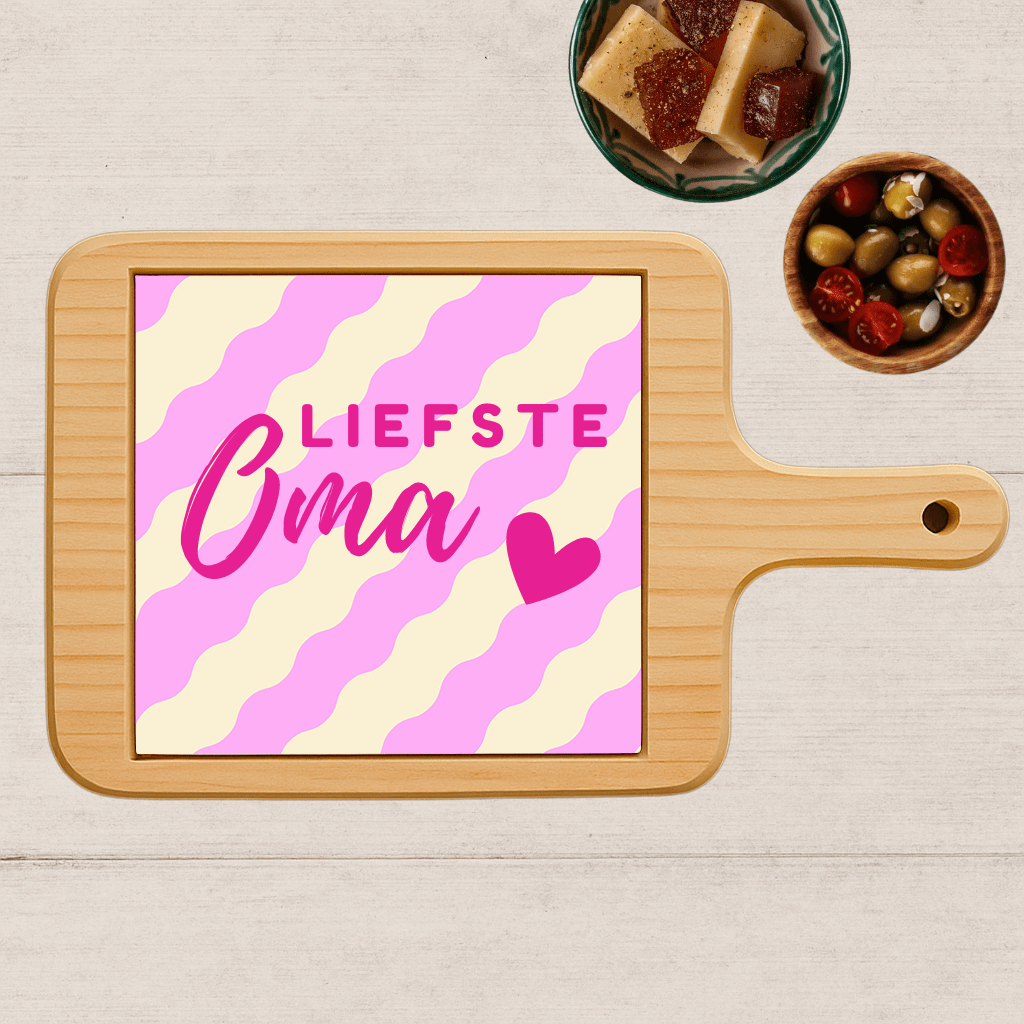 Borrelplank - Liefste Oma - Printazzy