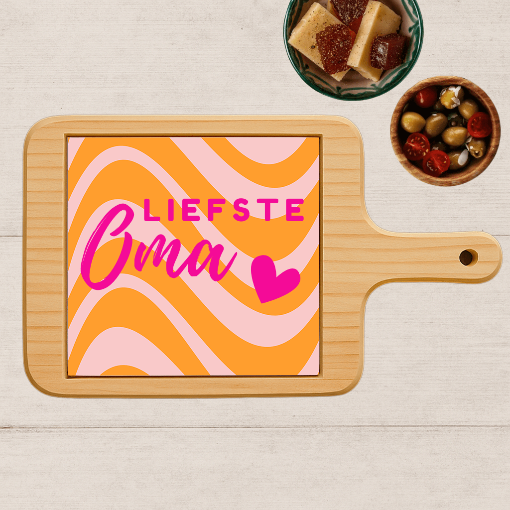 Borrelplank - Liefste Oma - Printazzy