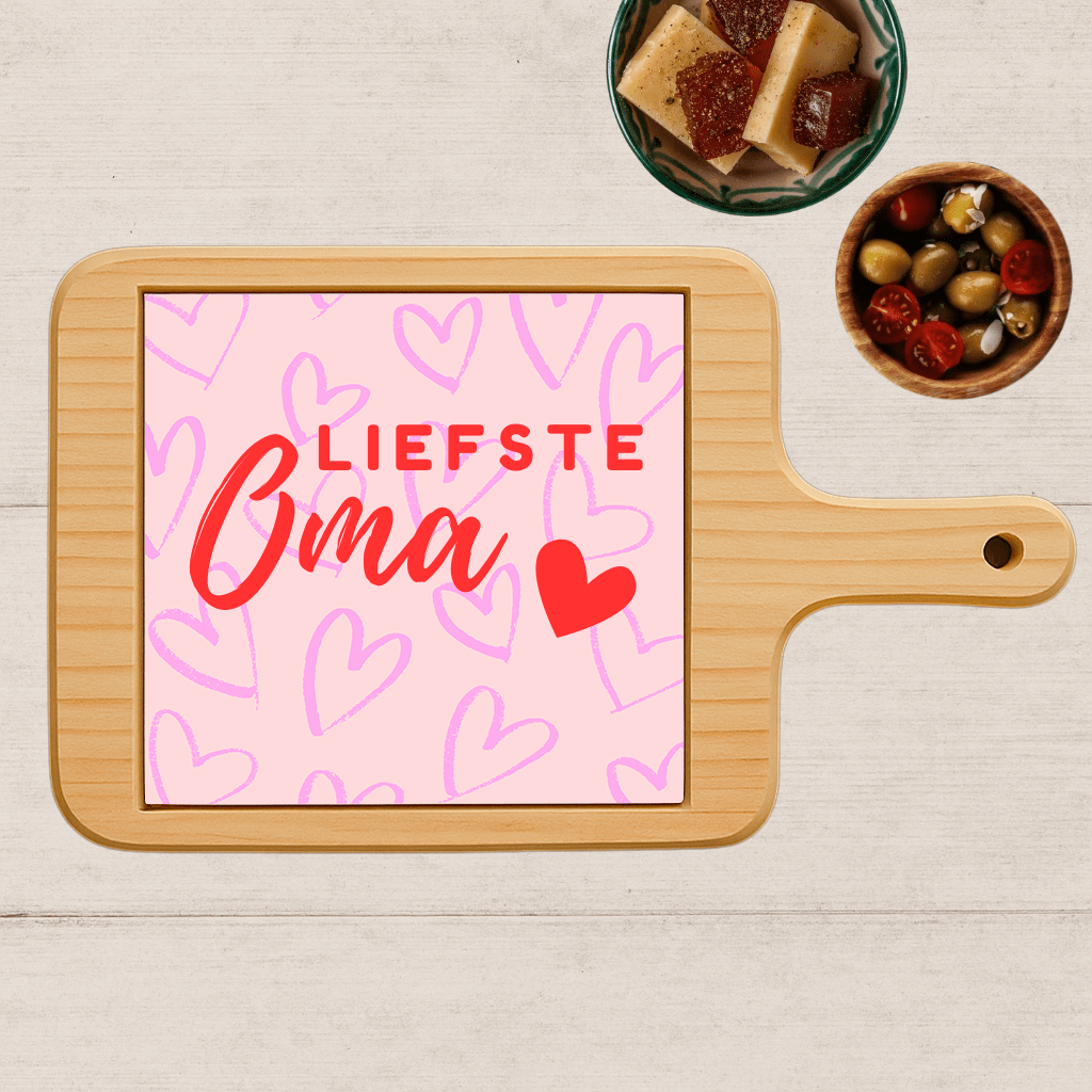 Borrelplank - Liefste Oma - Printazzy