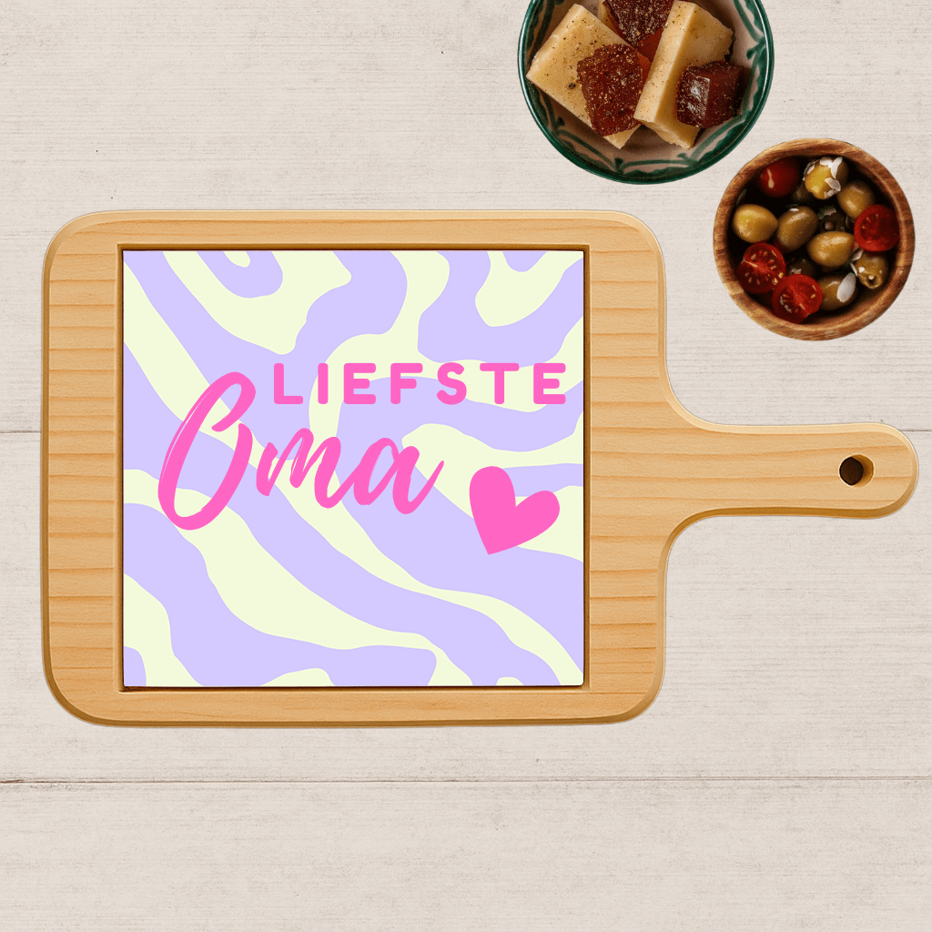 Borrelplank - Liefste Oma - Printazzy