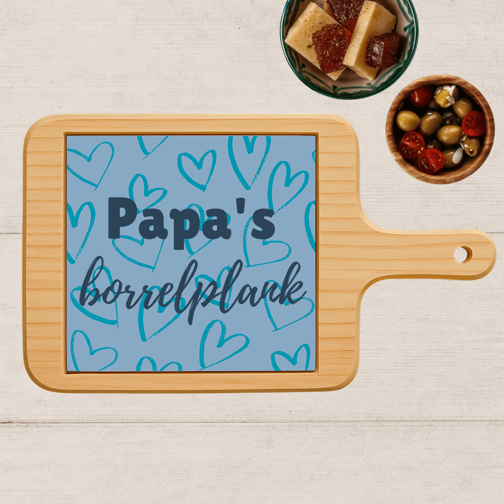 Borrelplank - Papa's Borrelplank - Printazzy
