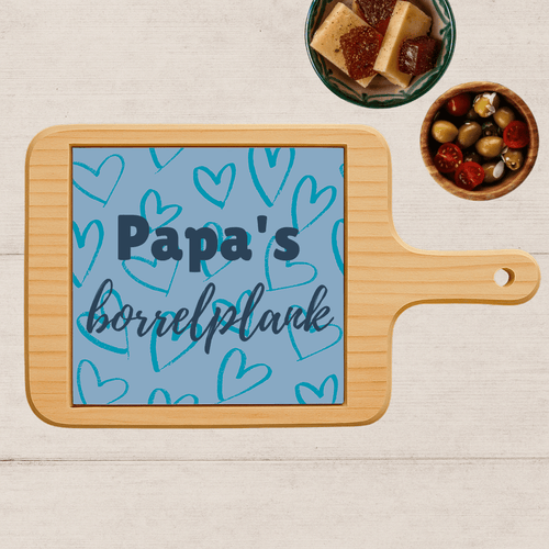 Borrelplank - Papa's Borrelplank - Printazzy