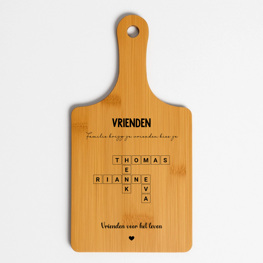 Borrelplank Vrienden - Scrabble