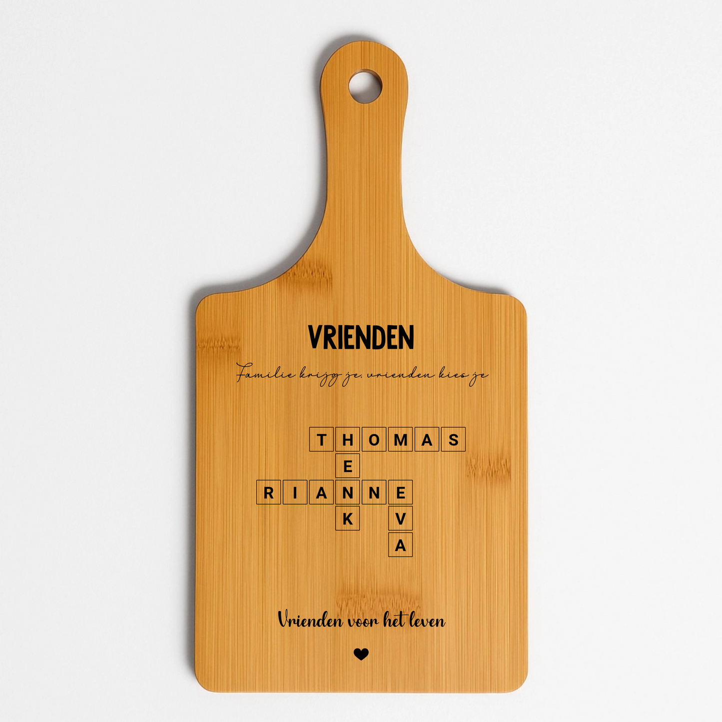 Borrelplank Vrienden - Scrabble