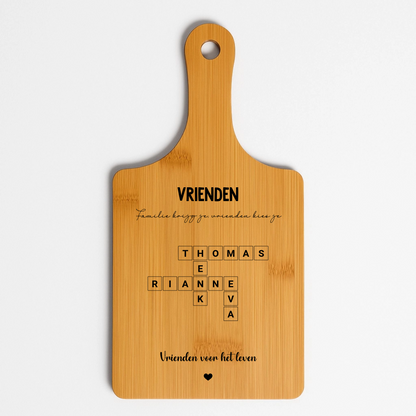 Borrelplank Vrienden - Scrabble