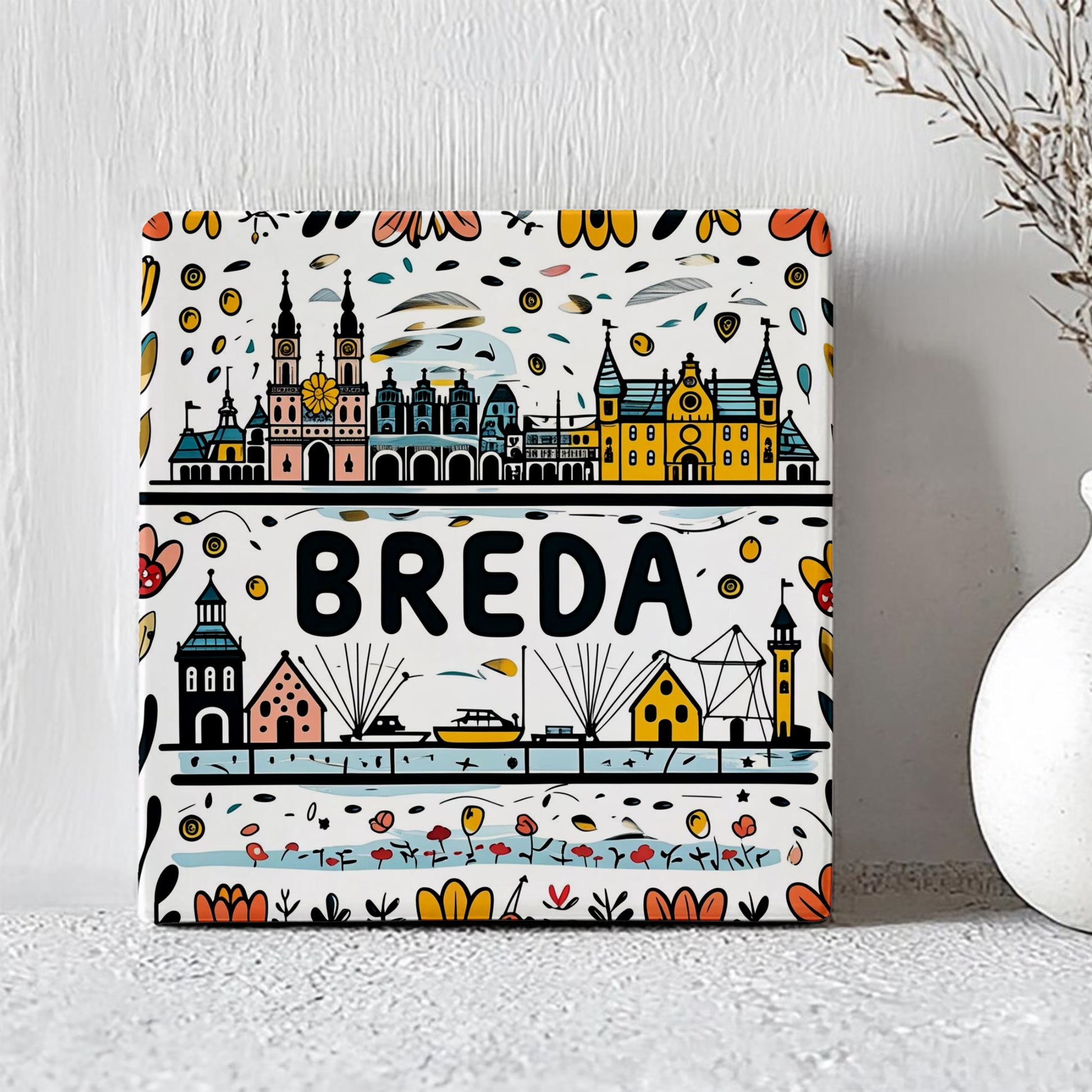 Tegeltje Breda | Handgetekend Ontwerp