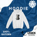 Hoodie met Half-ijzeren Beer