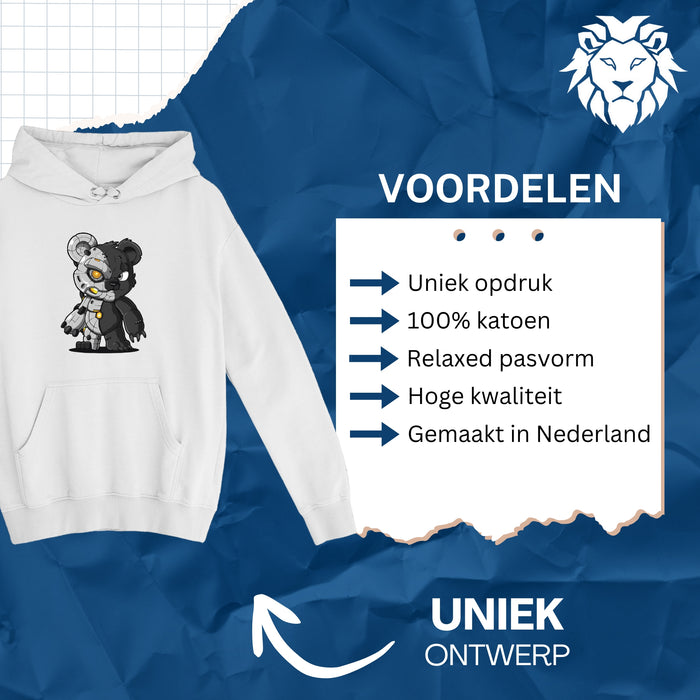 Hoodie met Half-ijzeren Beer