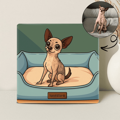 Cartoon Huisdier Portret - Modern