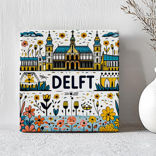 Tegeltje Delft | Handgetekend Ontwerp