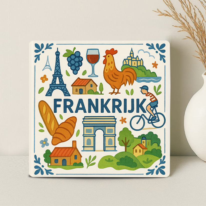 Landen en Plaatsen Tegel - Frankrijk