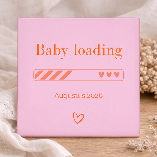 Geboorte Tegel - Gepersonaliseerde Aankondiging Baby Loading