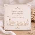 Geboortetegel - Kleine Voeten Gans