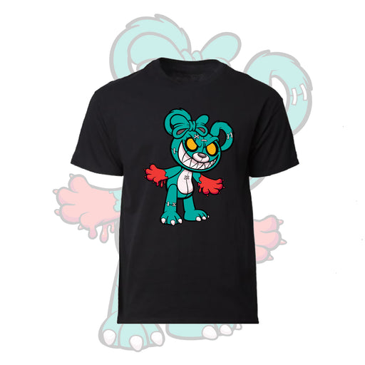 Heren T-Shirt met print Bloody Bear