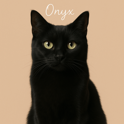 Huisdier Portret Naam - Zonder accessoires