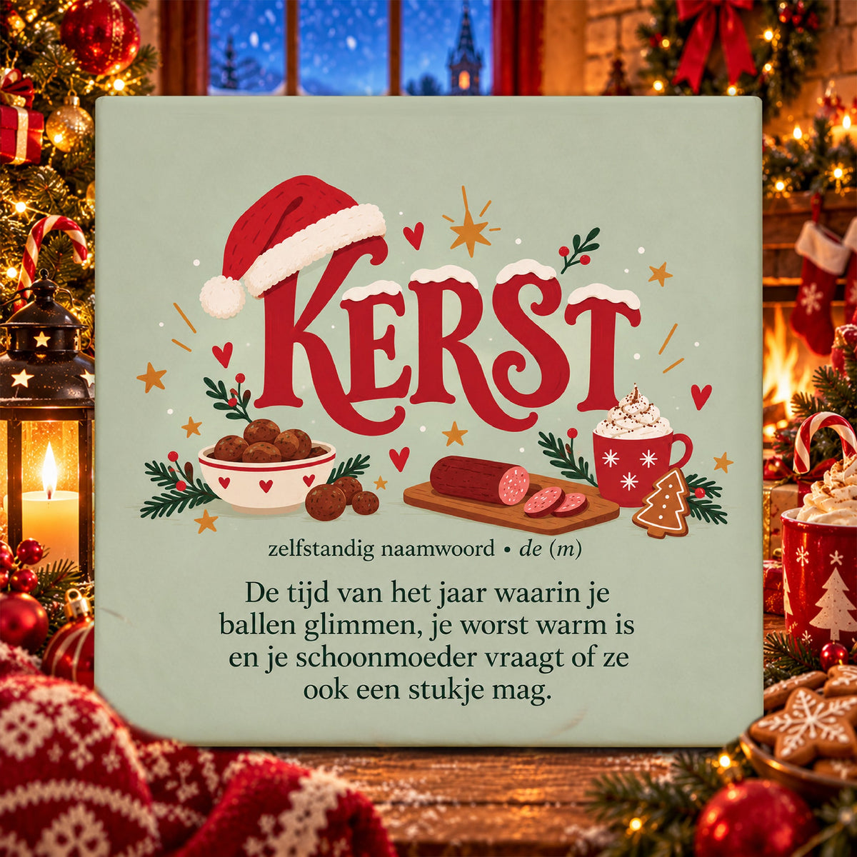 Tegel - Kerst definitie