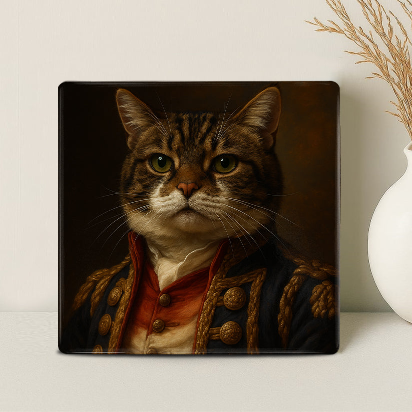 Koninklijk Huisdier Portret - De Admiraal