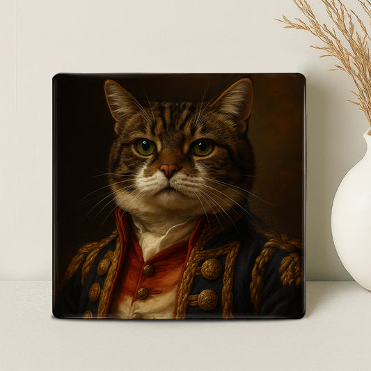 Koninklijk Huisdier Portret - De Admiraal