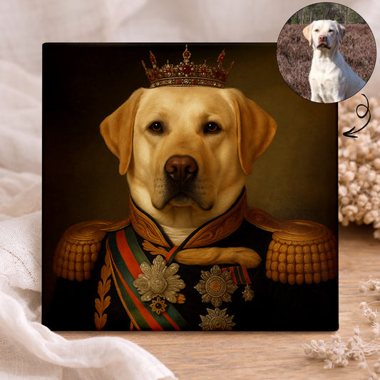 Koninklijk Huisdier Portret - De Generaal