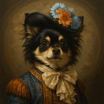 Koninklijk Huisdier Portret - De Hertog