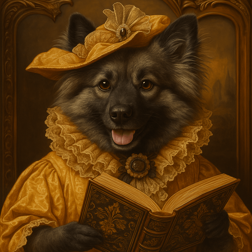 Koninklijk Huisdier Portret - De Hertogin