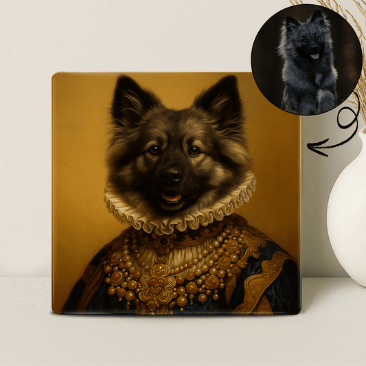 Koninklijk Huisdier Portret - De Kardinaal - Printazzy