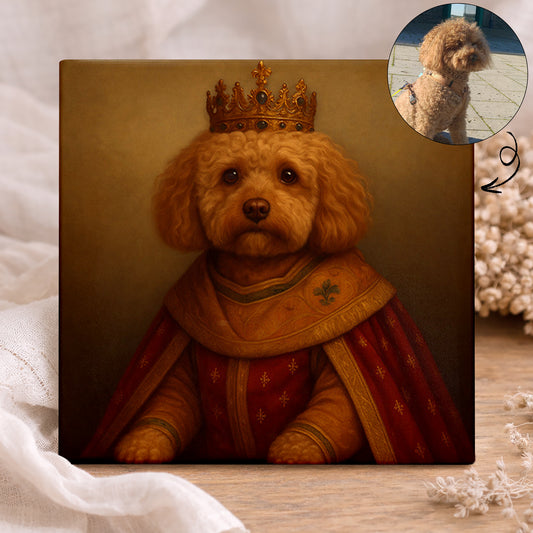 Koninklijk Huisdier Portret - De Monarch