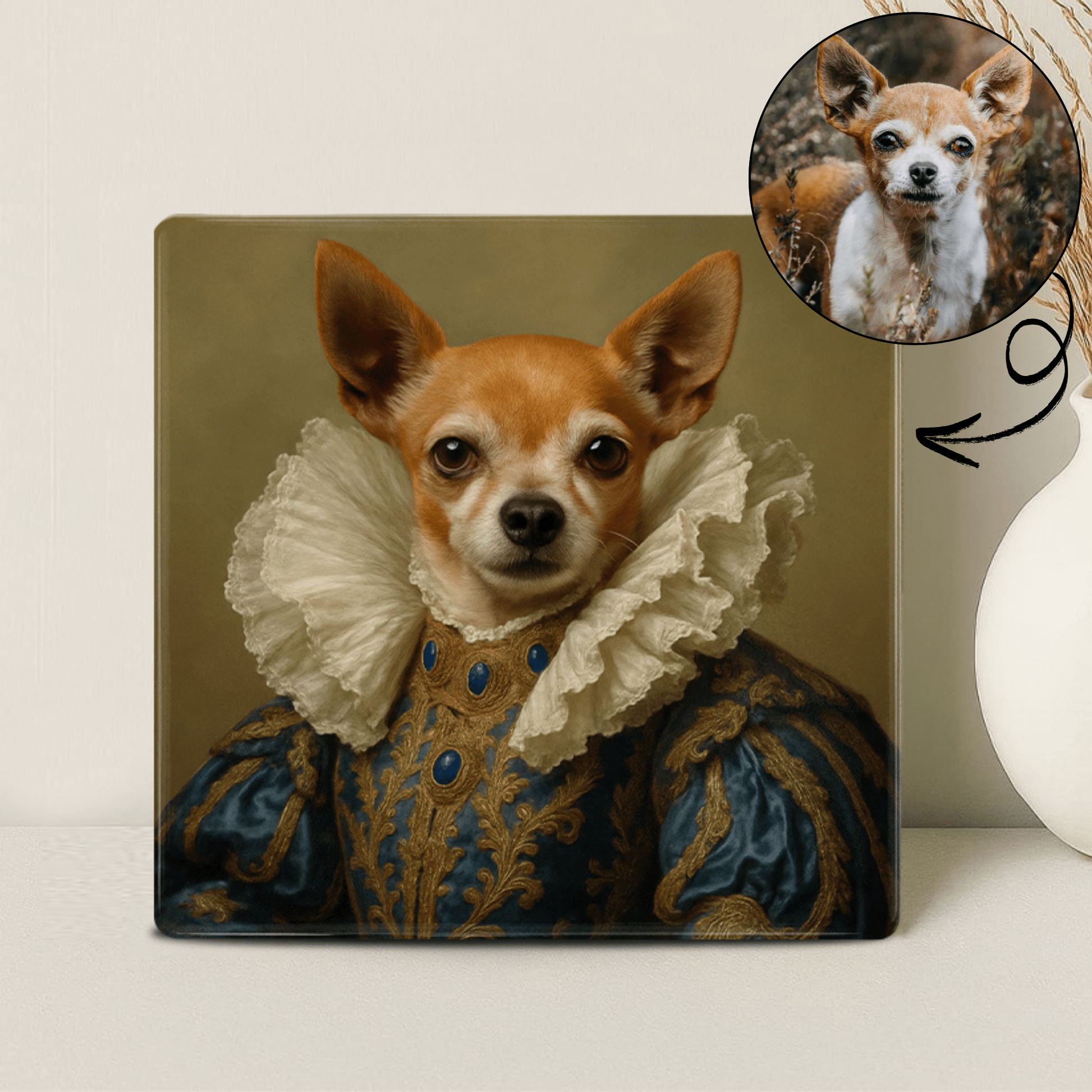 Koninklijk Huisdier Portret - De Prins