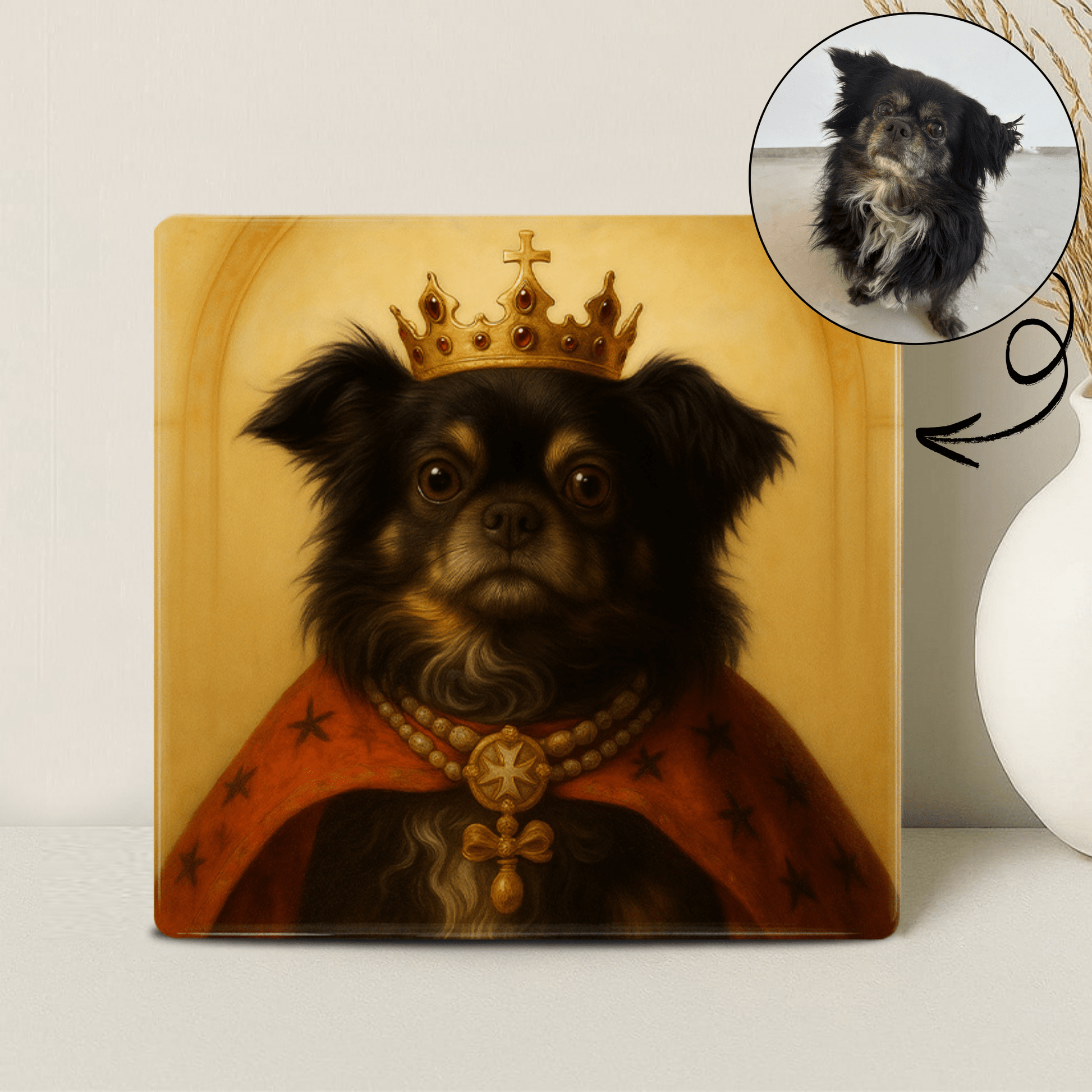 Koninklijk Huisdier Portret - Heilige Majesteit