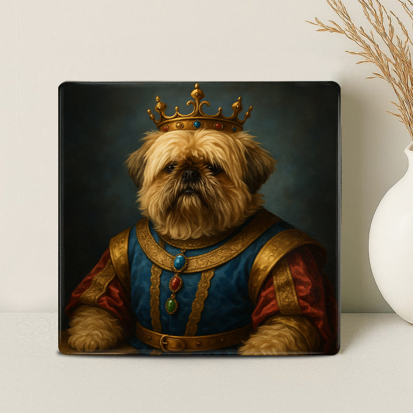 Koninklijk Huisdier Portret - Koning Arthur