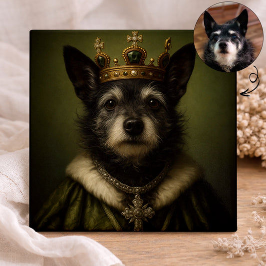 Koninklijk Huisdier Portret - Koning Hendrik