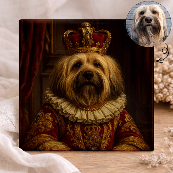Koninklijk Huisdier Portret - Koning Leopold