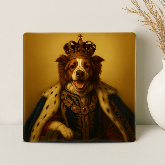 Koninklijk Huisdier Portret - Koning Philip - Printazzy