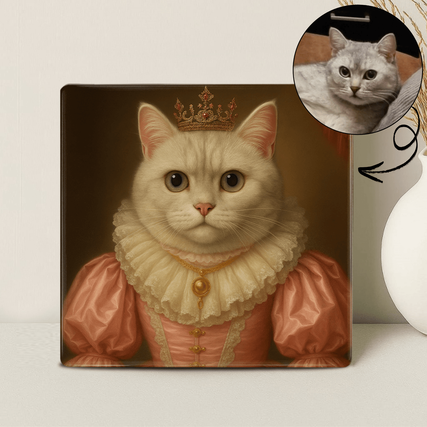 Koninklijk Huisdier Portret - Prinses Aurora