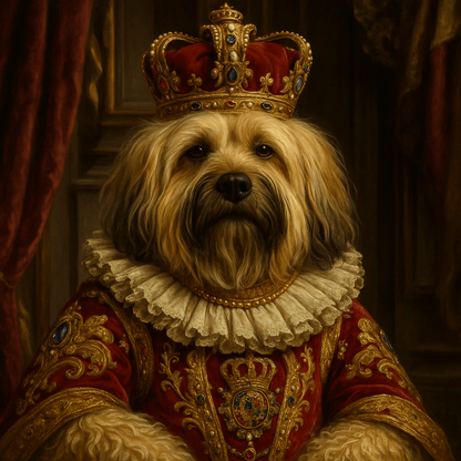 Koninklijk Huisdier Portret - Koning Leopold