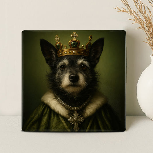 Koninklijk Huisdier Portret - Koning Hendrik - Printazzy