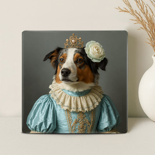 Koninklijk Huisdier Portret - Prinses Luna - Printazzy