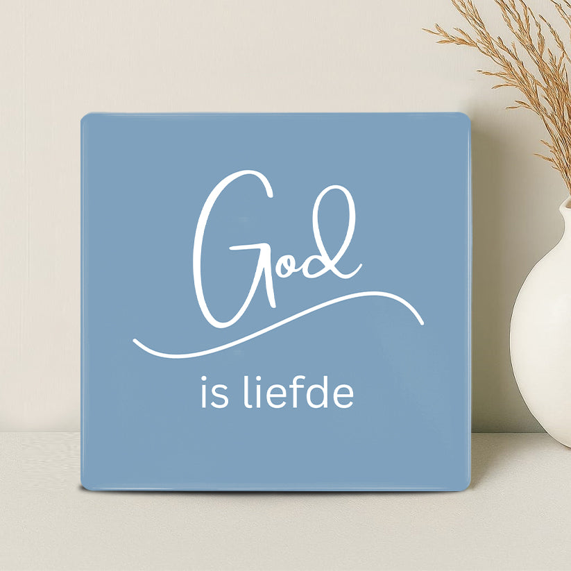 Tegel - God is liefde - Printazzy