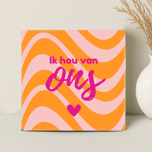 Tegel - Ik hou van ons - Printazzy
