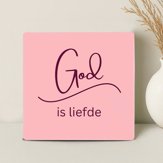 Tegel - God is liefde - Printazzy